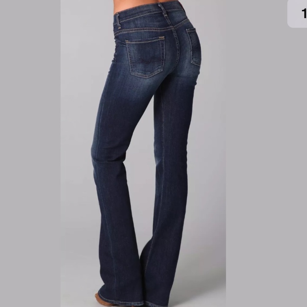 7 for all mankind vintage high waist bootcut 26x33